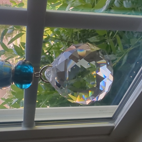 🆕️ Handcrafted Artisan Dragonfly Suncatcher with Blue Hued Glass Beads - Picture 17 of 17